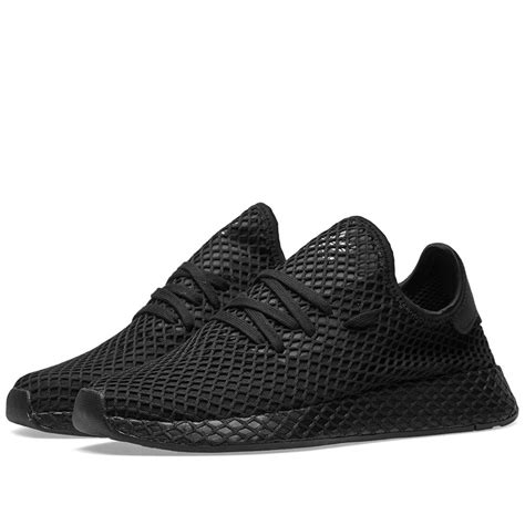 adidas deerupt schwarz silber|adidas deerupt core black.